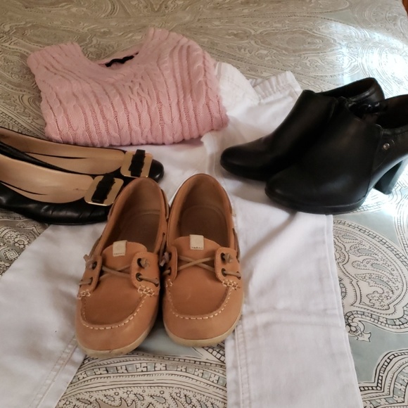 Jeanne Pierre dusty rose sweater - Picture 8 of 8